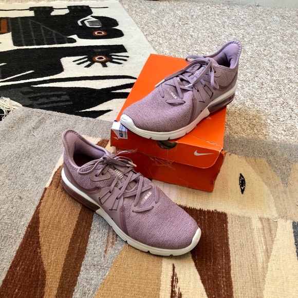 lavender athletic shoes